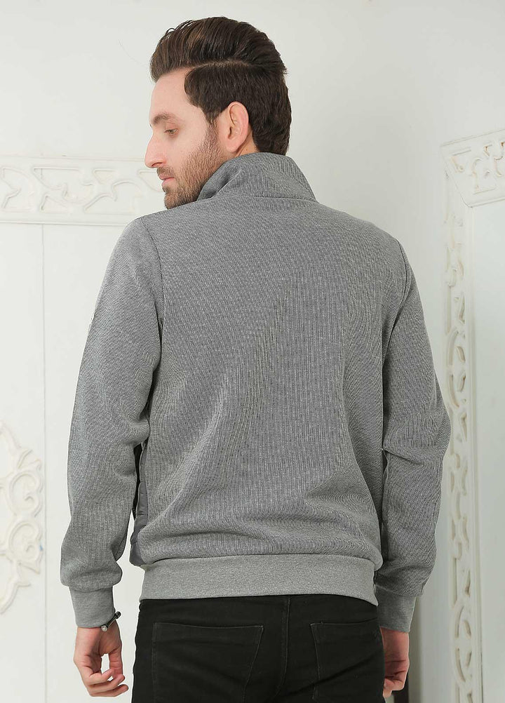 Sanaulla Exclusive Range  Casual Jackets for Men -  SU21MJ 9037 Grey