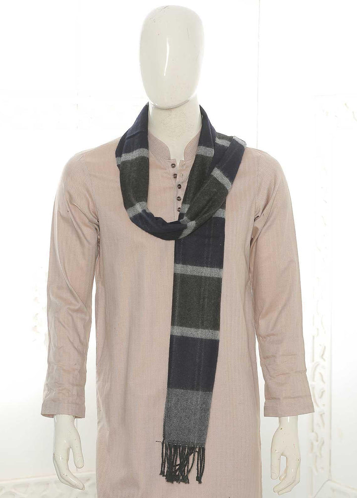 Sanaulla Exclusive Range    Muffler SU21MM Blue-D-05 - Mens Mufflers