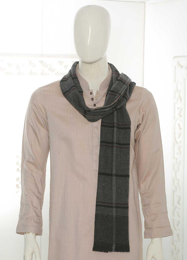 Sanaulla Exclusive Range    Muffler SU21MM Grey-D-11 - Mens Mufflers