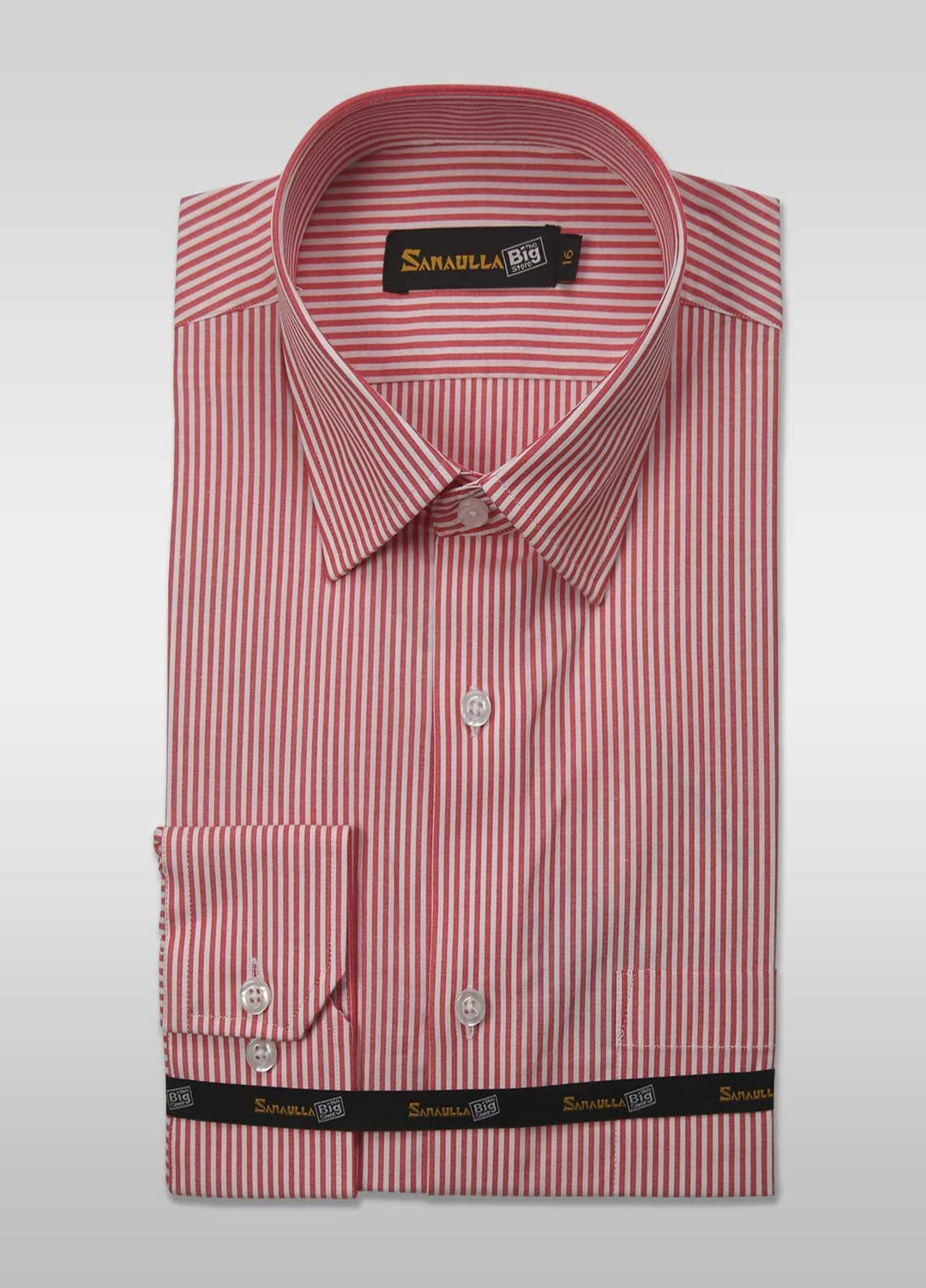 Sanaulla Exclusive Range Cotton Casual Shirts for Men - 004-Rust