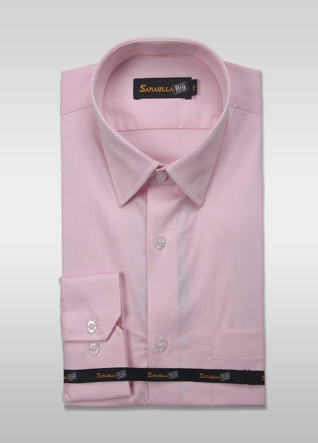 Sanaulla Exclusive Range Cotton Casual Shirts for Men - 028-Pink