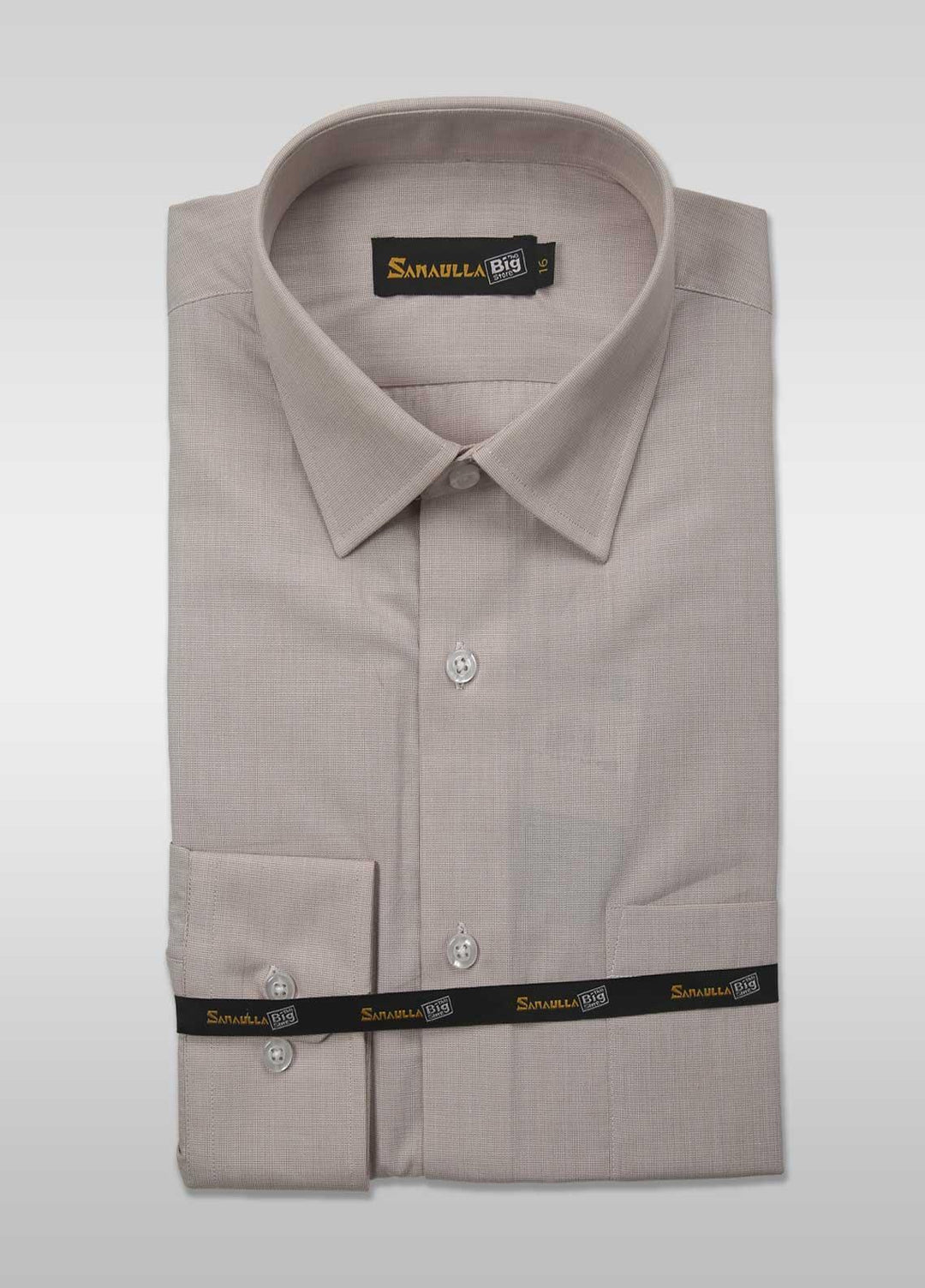 Sanaulla Exclusive Range Cotton Casual Shirts for Men - 029-Beige