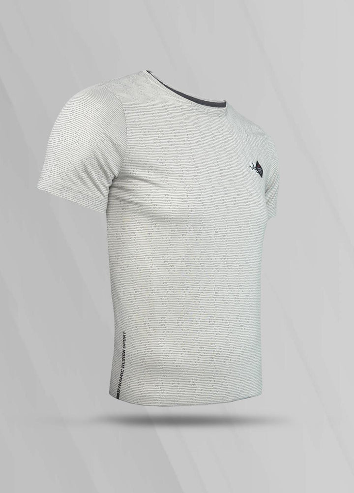 Sanaulla Exclusive Range Cotton Casual Men T-Shirts -  T619 Green