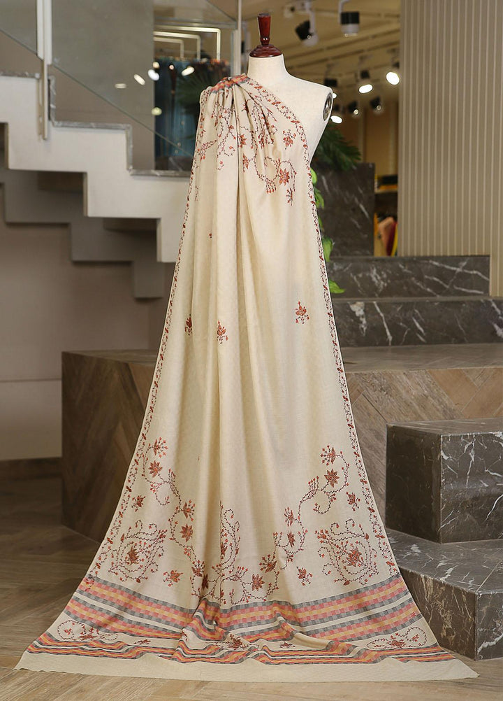 Sanaulla Exclusive Range  Pashmina  KPS 781 D-21 Fawn 1 - Women Shawls