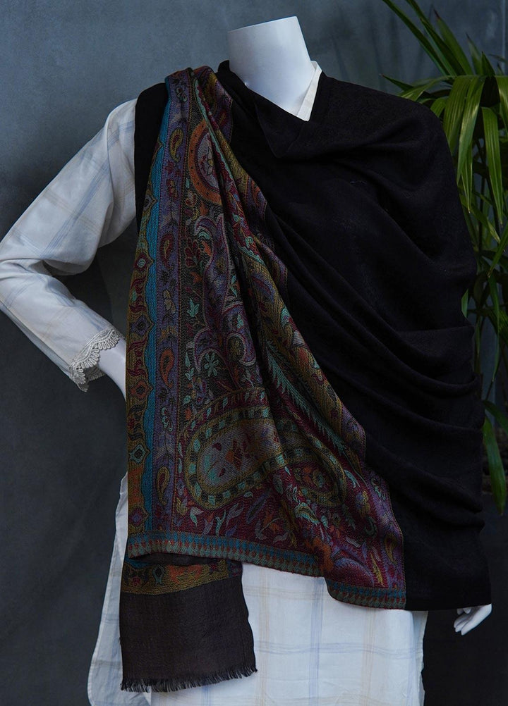 Sanaulla Exclusive Range  Pashmina  Shawls MAMA-34 Multi-10 - Pashmina Shawls