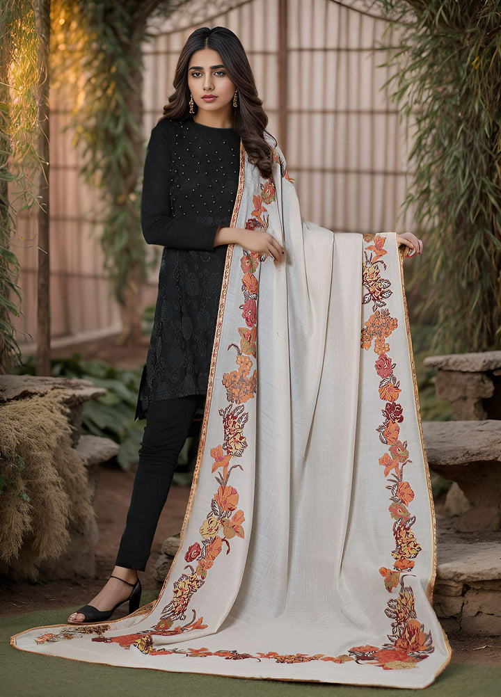 Sanaulla Exclusive Range  Pashmina  KPS 781 D-35 Fawn - Women Shawls