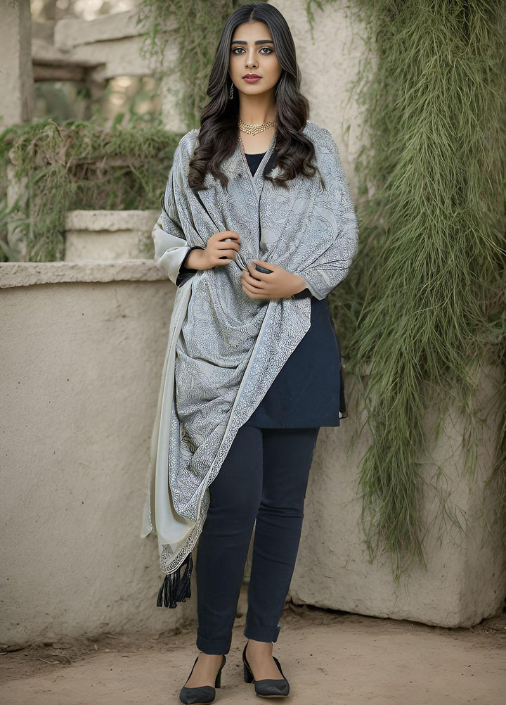 Sanaulla Exclusive Range  Pashmina  KPS 781 D-56 Fawn - Women Shawls