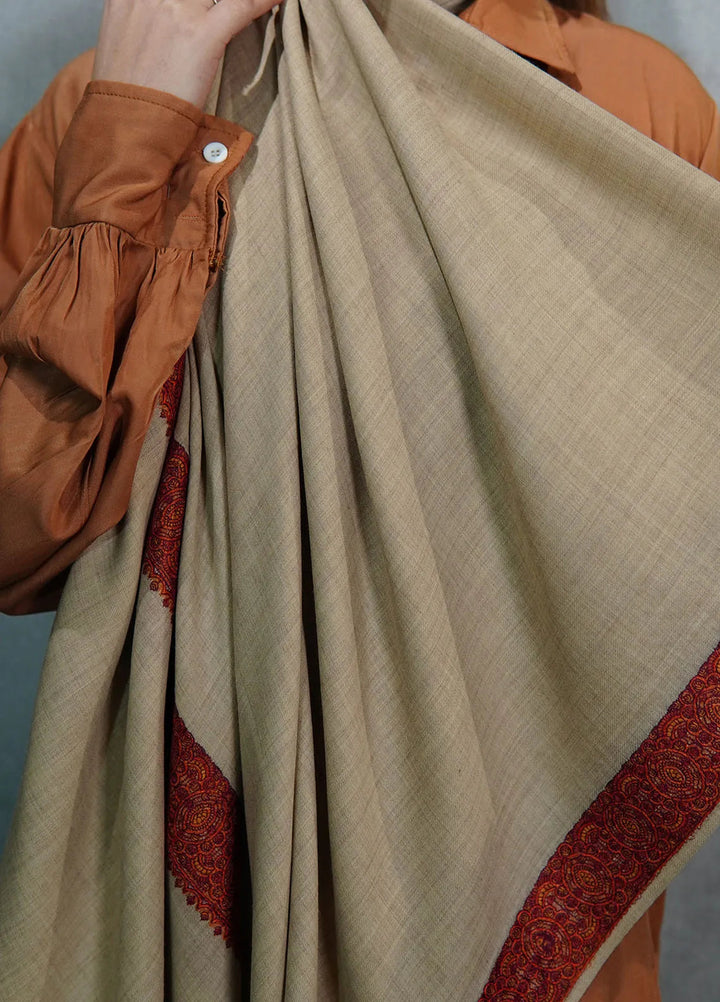 Sanaulla Exclusive Range Pashmina Shawl KPS D-37 Black 2 - Winter Collection