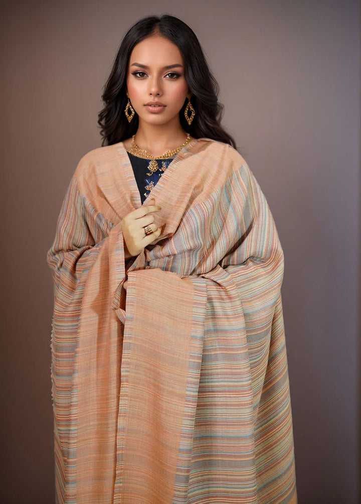 Sanaulla Exclusive Range Pashmina Shawl KPS D-43 Multi 4 - Winter Collection