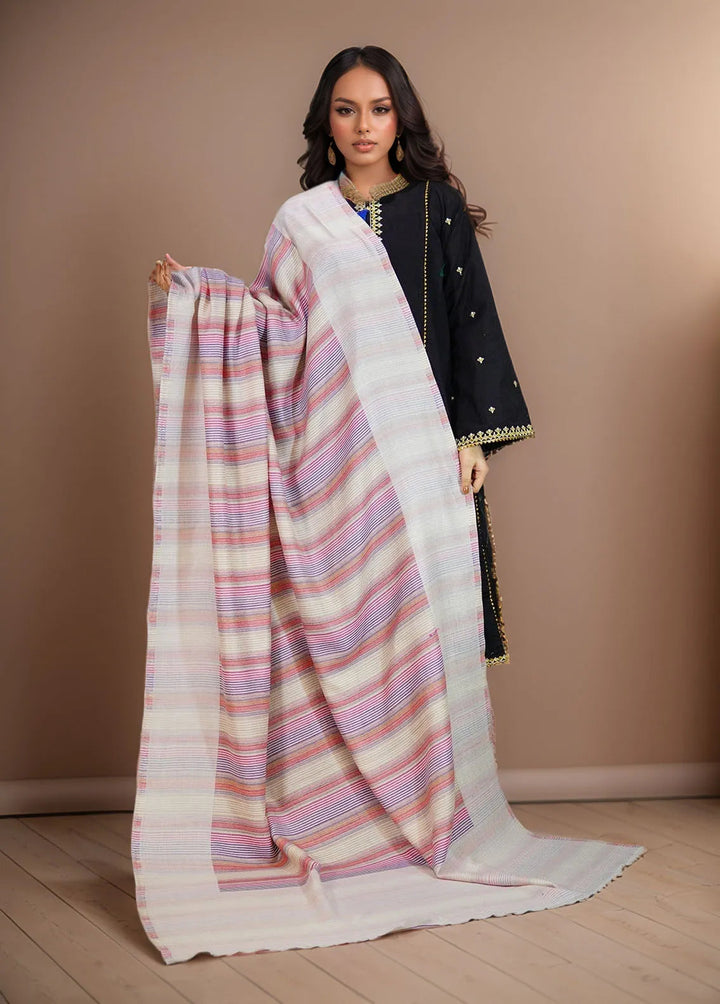 Sanaulla Exclusive Range Pashmina Shawl KPS D-43 Multi - Winter Collection