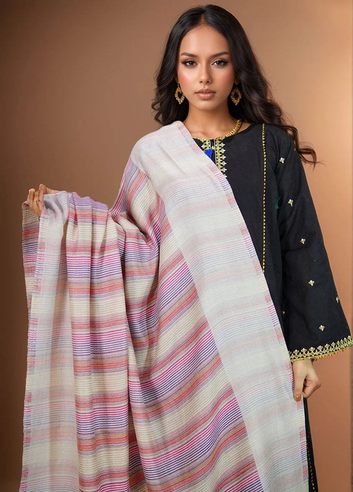 Sanaulla Exclusive Range Pashmina Shawl KPS D-43 Multi - Winter Collection