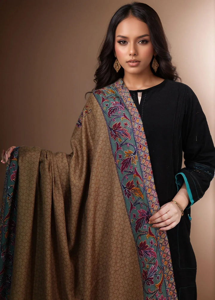 Sanaulla Exclusive Range Pashmina Shawl KPS D-52 Multi 2 - Winter Collection