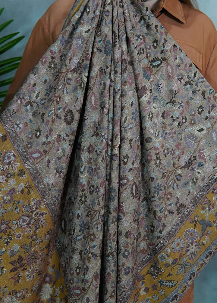 Sanaulla Exclusive Range Pashmina Shawl MAMA D-25 Multi 1 - Winter Collection