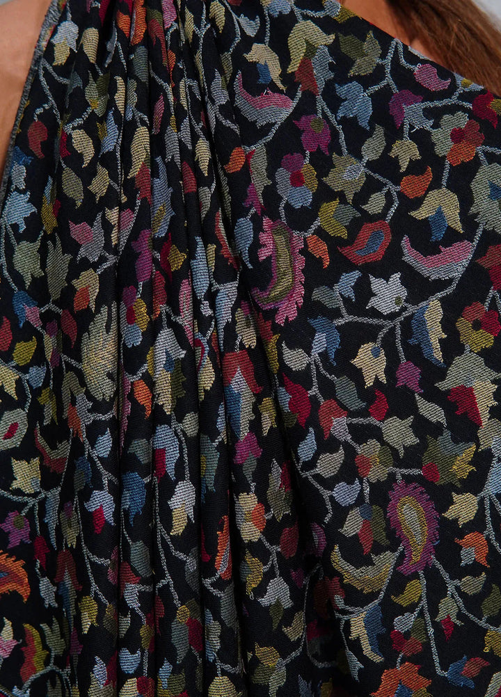 Sanaulla Exclusive Range Pashmina Shawl MAMA D-25 Multi 5 - Winter Collection