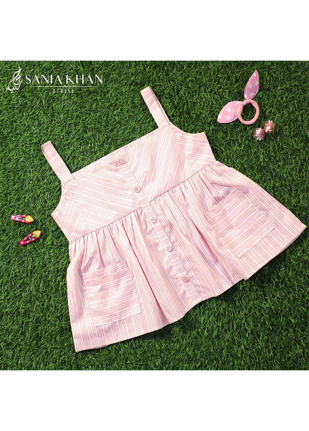 Sania Khan Cotton Fancy Girls Frocks -  SNK21F Outfit 02