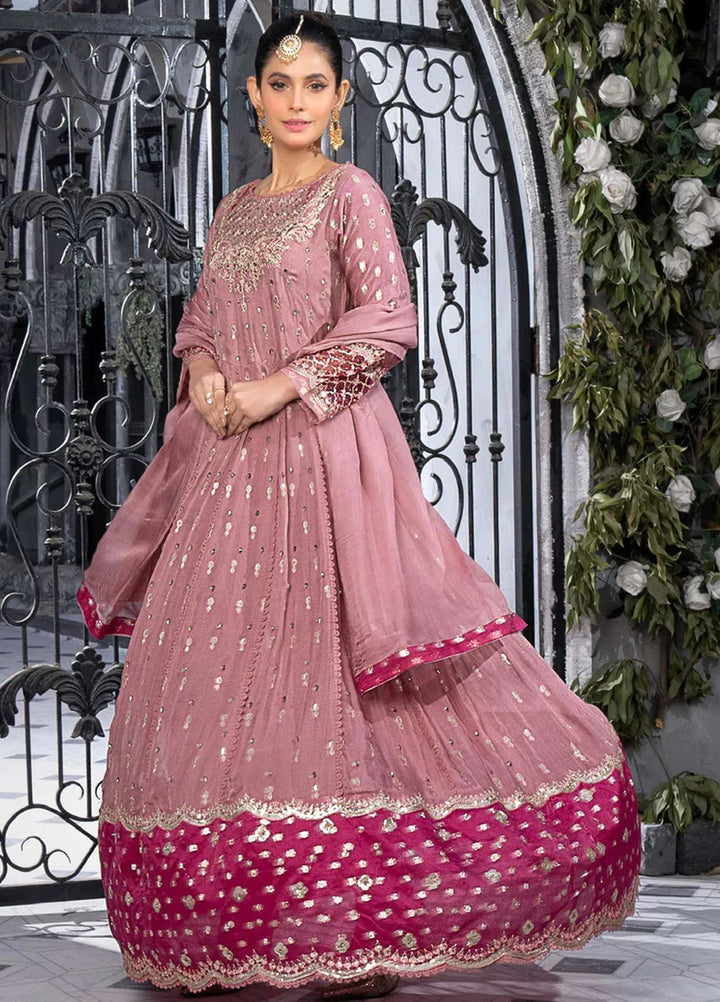 Sara Jahan Pret Embroidered Chiffon 3 Piece Suit Martina