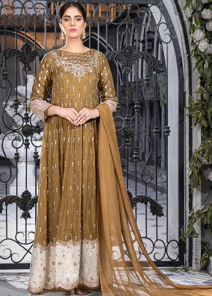 Sara Jahan Pret Embroidered Chiffon 3 Piece Suit Melissa