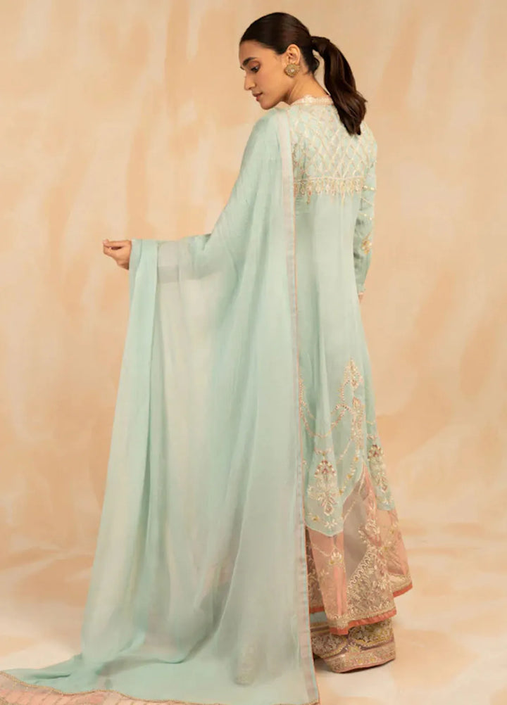 Sara Jahan Pret Embroidered Chiffon 3 Piece Suit Rinka