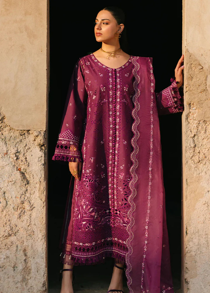 Sarang by Fiona Pret Embroidered Lawn 3 Piece Suit Feride