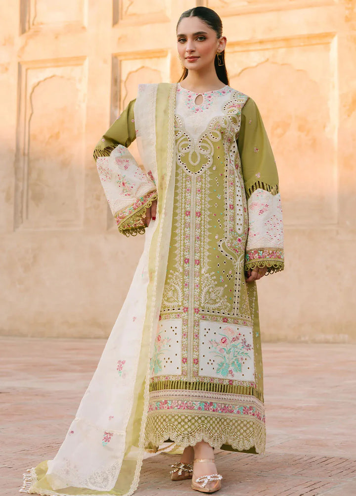 Sarang by Fiona Pret Embroidered Lawn 3 Piece Suit Talia