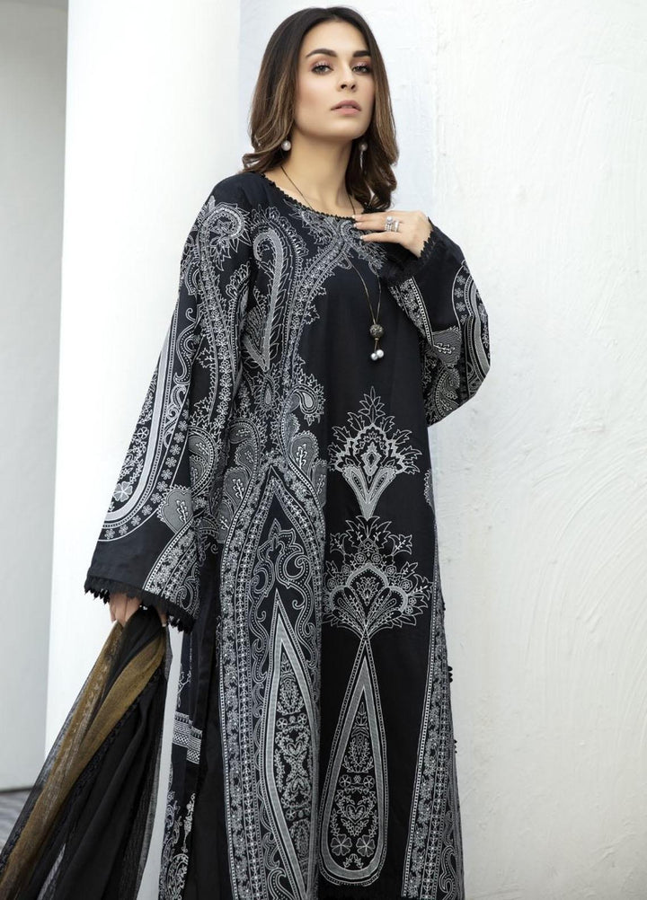 Sarang Prints by Ittehad Textiles Printed Lawn Suits Unstitched 3 Piece IT21SP 06 SP-FAME - Summer Collection