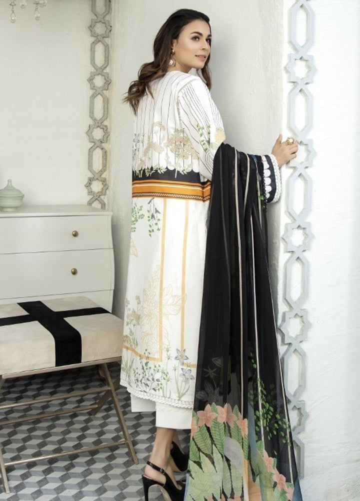 Sarang Prints by Ittehad Textiles Printed Lawn Suits Unstitched 3 Piece IT21SP 19 SP-VINTAGE DAMASK - Summer Collection