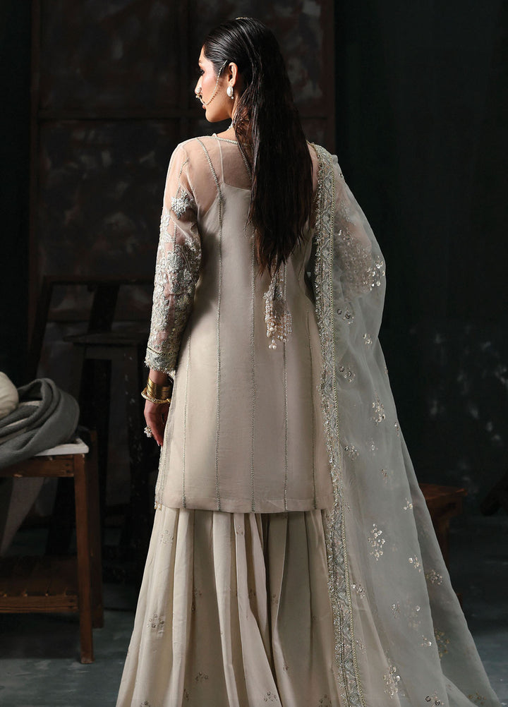 Sardinia Embroidered Organza Suits Unstitched 3 Piece D-1202 Kara - Formals Collection