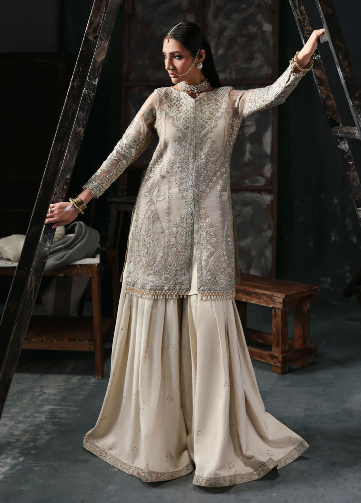 Sardinia Embroidered Organza Suits Unstitched 3 Piece D-1202 Kara - Formals Collection