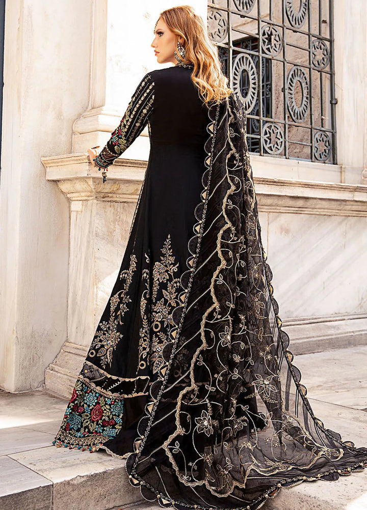 Sateen By Maria B Embroidered Suit Unstitched 3 Piece MB24S D-06 - Formal Collection