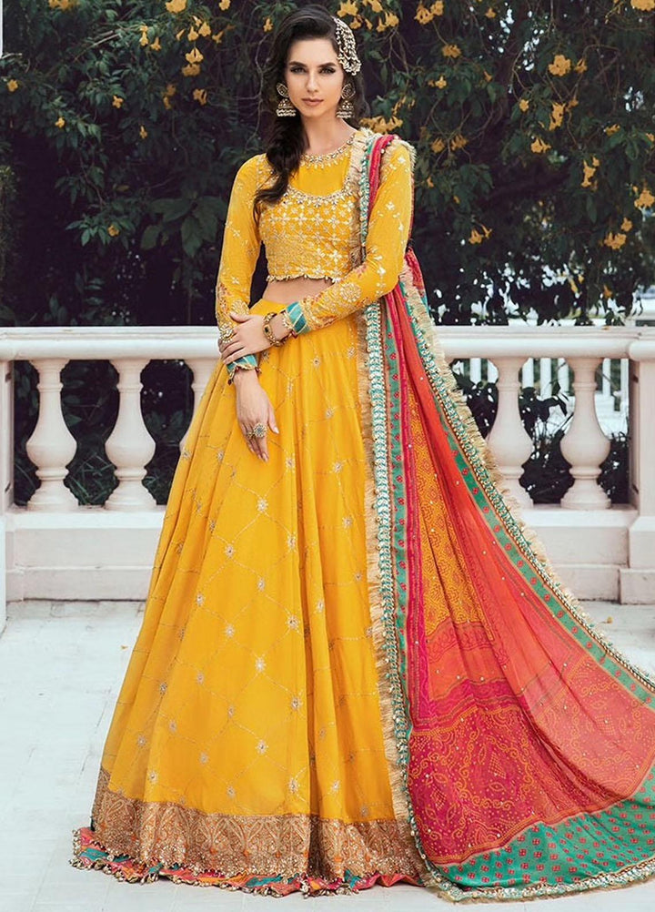 Sateen By Maria B Embroidered Cotton Suits Unstitched 3 Piece MB23ST D-05 - Luxury Collection