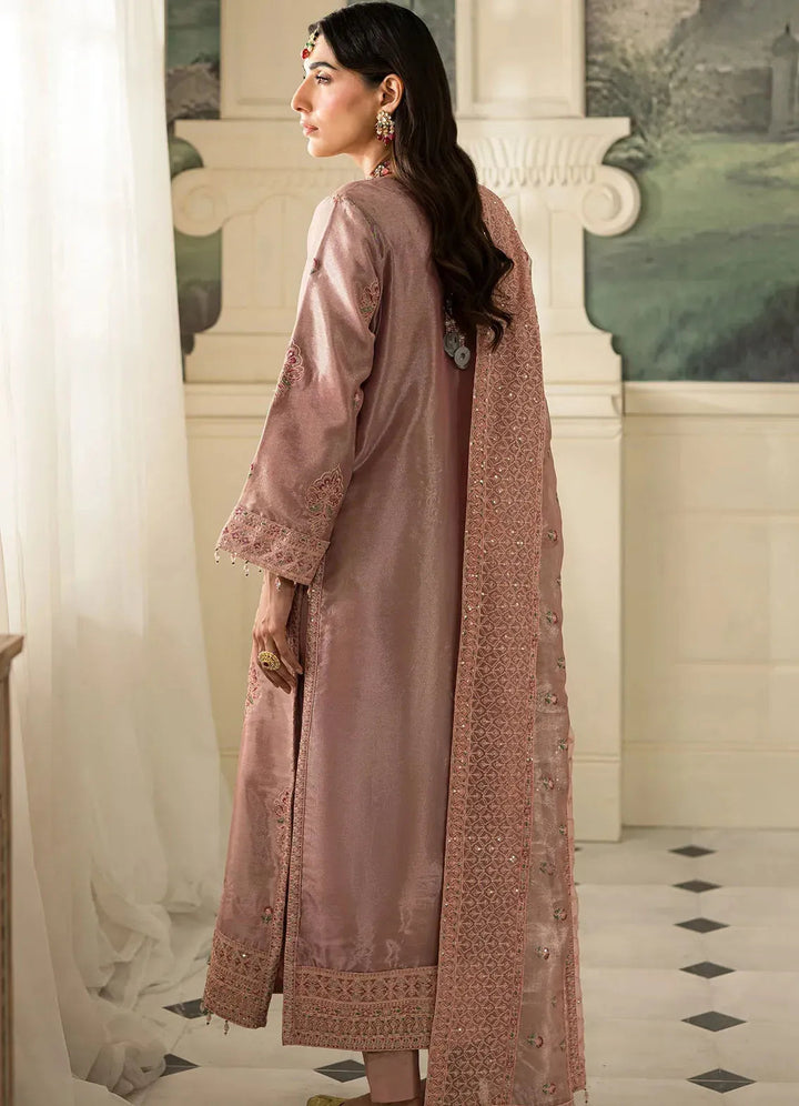 Sauve by Emaan Pret Embroidered Zari Mesoury Suit 3 Piece EA24S Zale