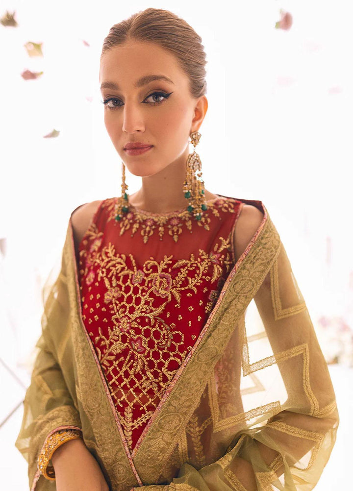 Sawariya By Roheenaz Embroidered Chiffon Suits Unstitched 4 Piece RNZ23S Runch230103 - Luxury Collection