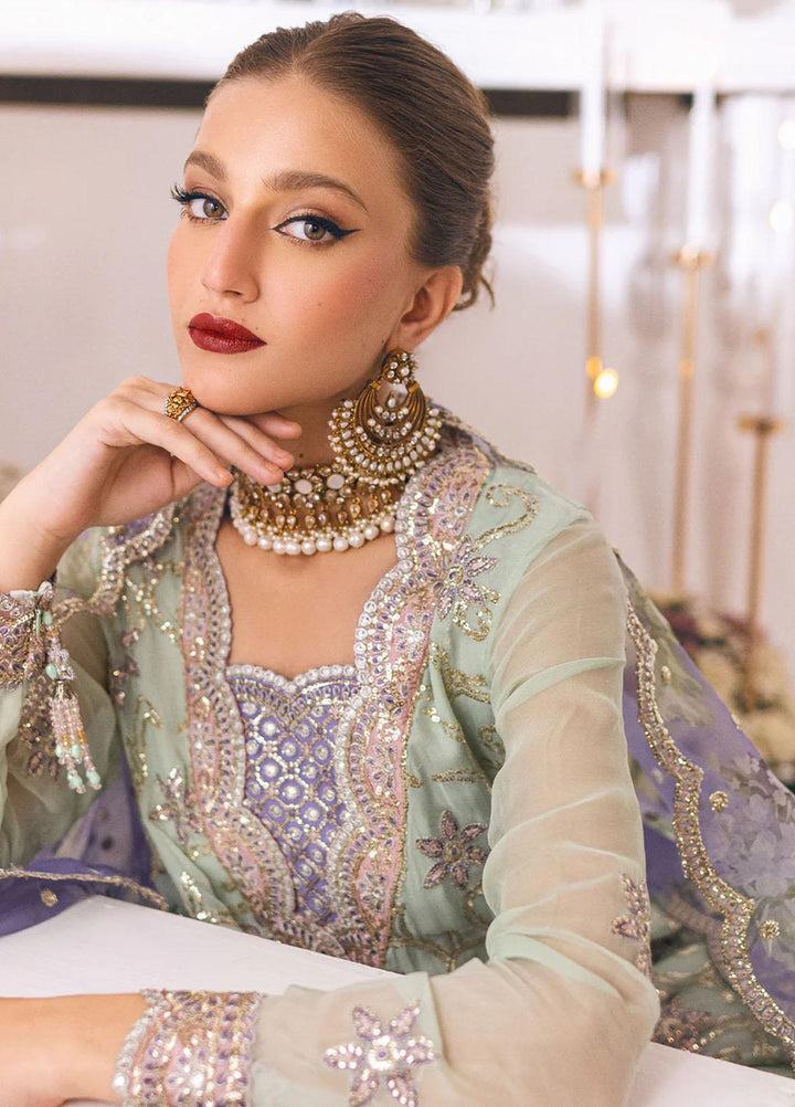 Sawariya By Roheenaz Embroidered Chiffon Suits Unstitched 4 Piece RNZ23S Runch230104 - Luxury Collection