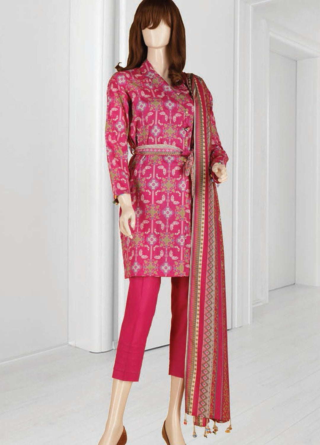 Mushk By Saya Printed Lawn Suits Unstitched 3 Piece SY21MUM-2108-14B DIWAN - Summer Collection