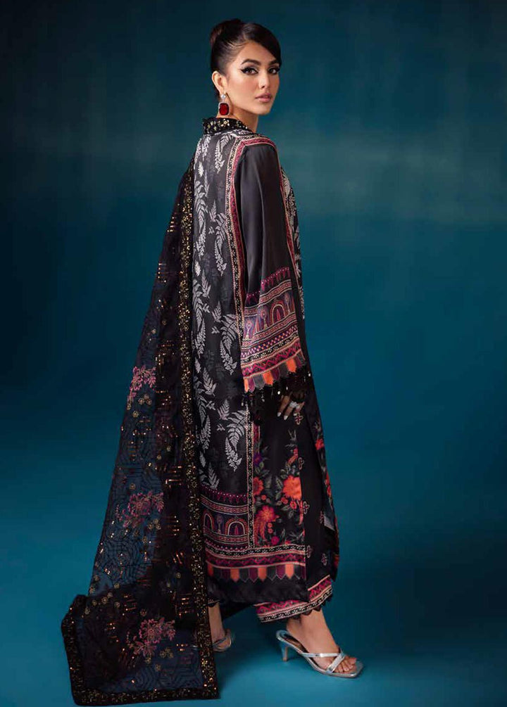 Secretoria By Nureh Embroidered Silk Suits Unstitched 3 Piece NU24SS S-11 Rio - Festive Collection
