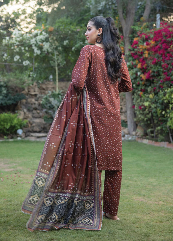 Sehr By Saphron Embroidered Lawn Suits Unstitched 3 Piece SPH23S D-10 - Summer Collection