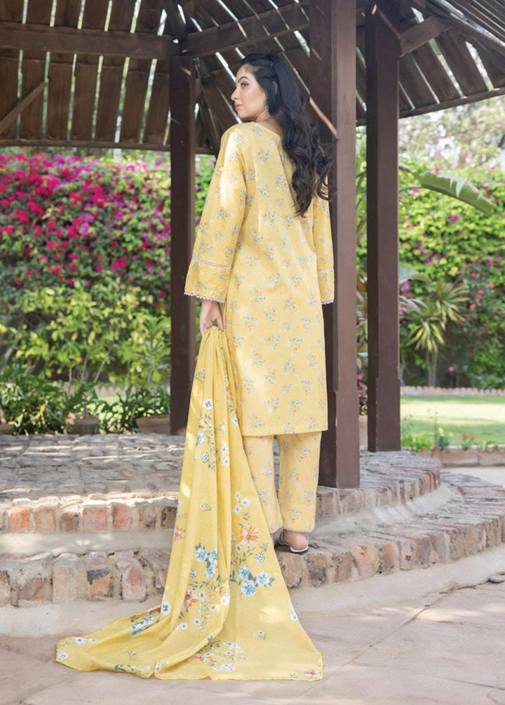 Sehr By Saphron Embroidered Lawn Suits Unstitched 3 Piece SPH23S D-5 - Summer Collection