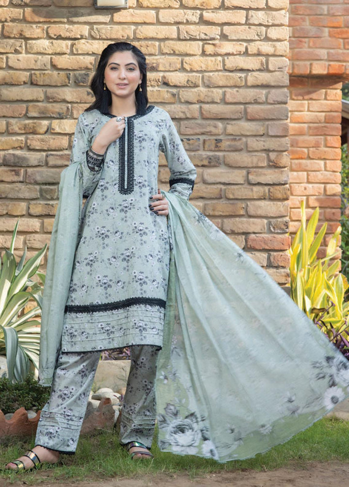 Sehr By Saphron Embroidered Lawn Suits Unstitched 3 Piece SPH23S D-8 - Summer Collection