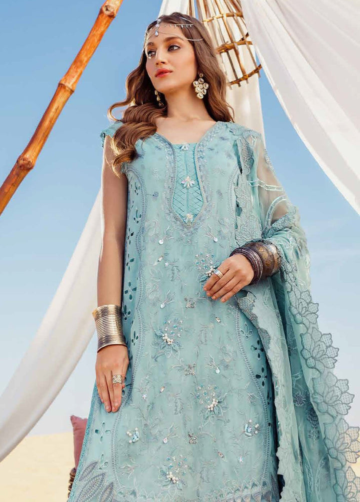 Sehra By Nureh Embroidered Lawn Suits Unstitched 3 Piece NU24SS Aroosh NE-76 - Summer Collection