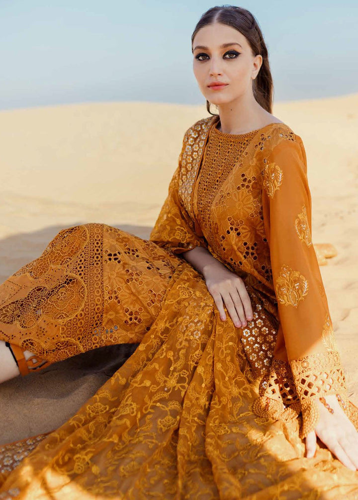 Sehra By Nureh Embroidered Lawn Suits Unstitched 3 Piece NU24SS Meeha NE-75 - Summer Collection