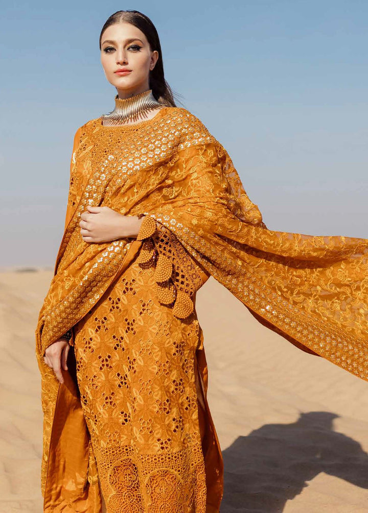 Sehra By Nureh Embroidered Lawn Suits Unstitched 3 Piece NU24SS Meeha NE-75 - Summer Collection