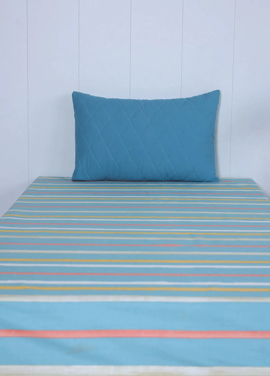 SEJ Cotton Kids Bed Sheets Bluesplash - Bed Sheets Collections 2025