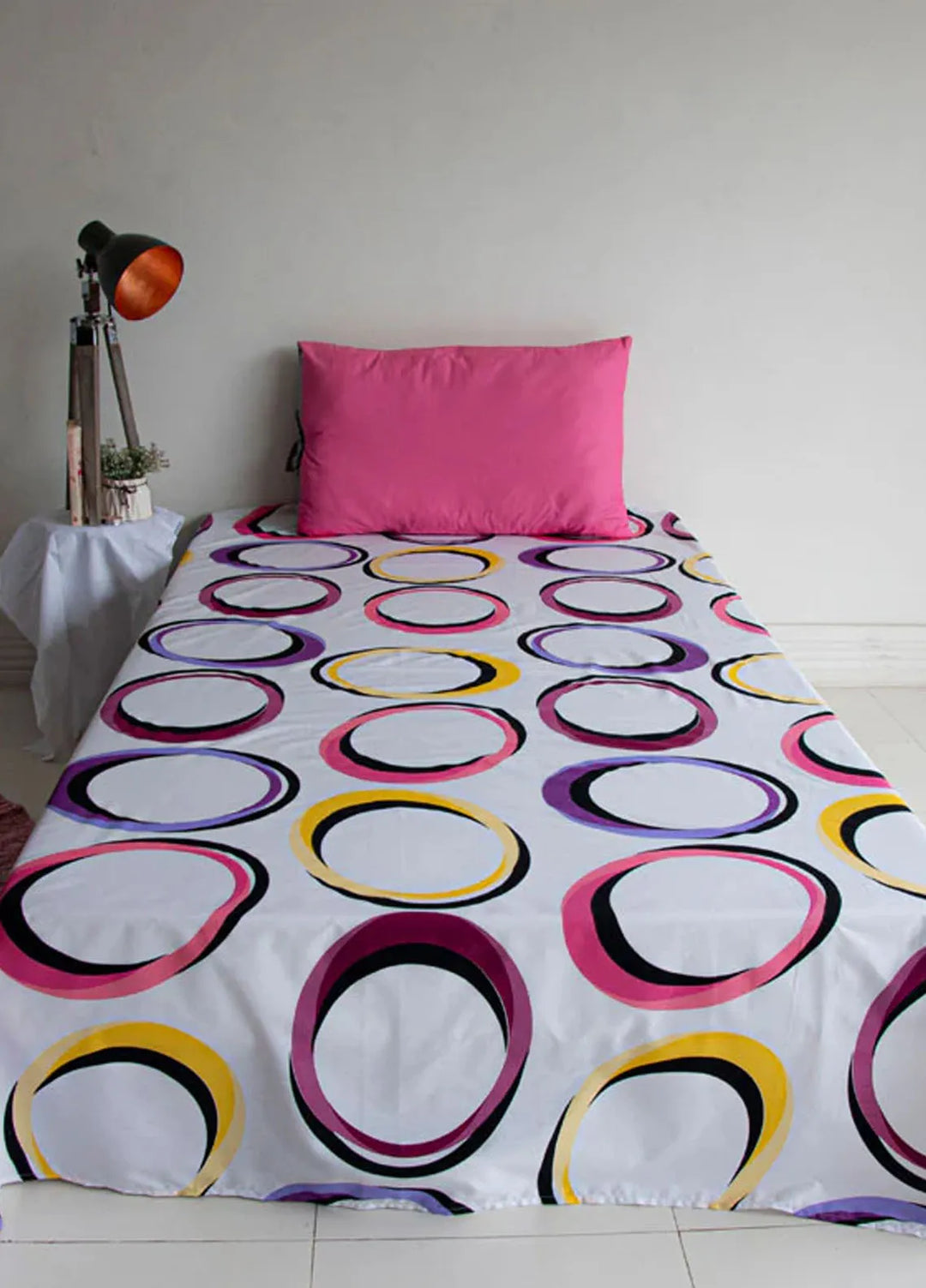 SEJ Cotton Kids Bed Sheets Circles - Bed Sheets Collections 2025