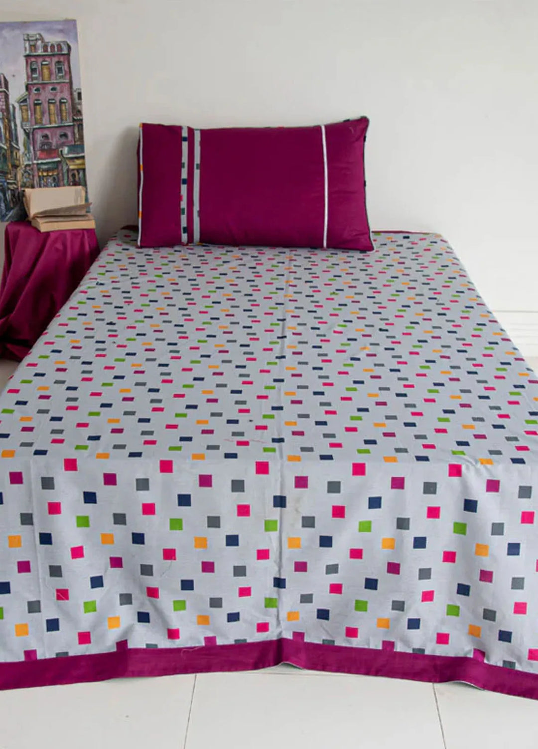 SEJ Cotton Kids Bed Sheets Jelly Beans - Bed Sheets Collections 2025
