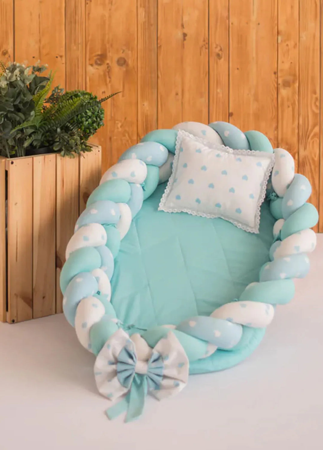 SEJ Snuggle Bed Bunny Bliss - New Born Snuggle Bed Collection