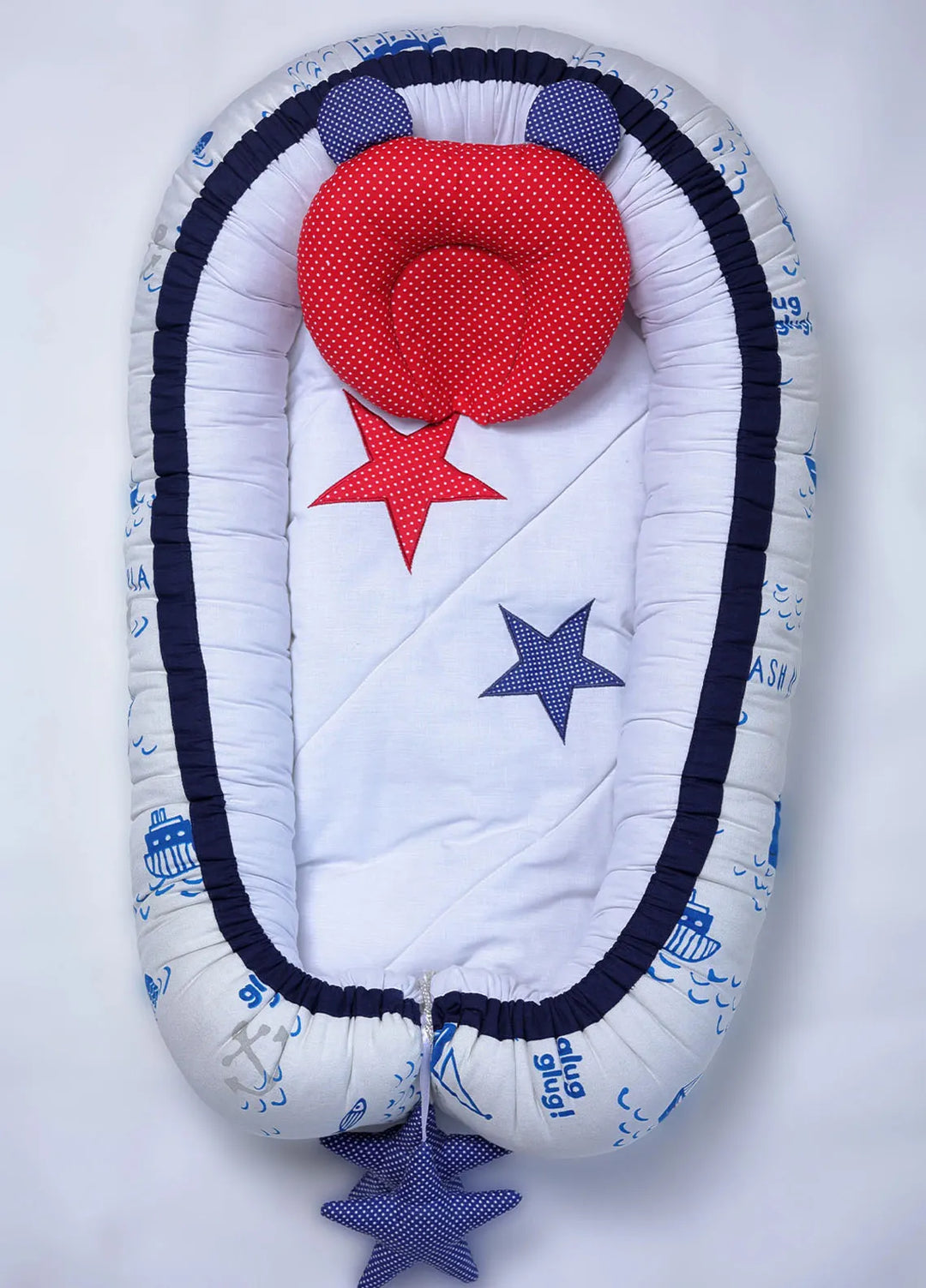 SEJ Snuggle Bed Crimson Dream - New Born Snuggle Bed Collection