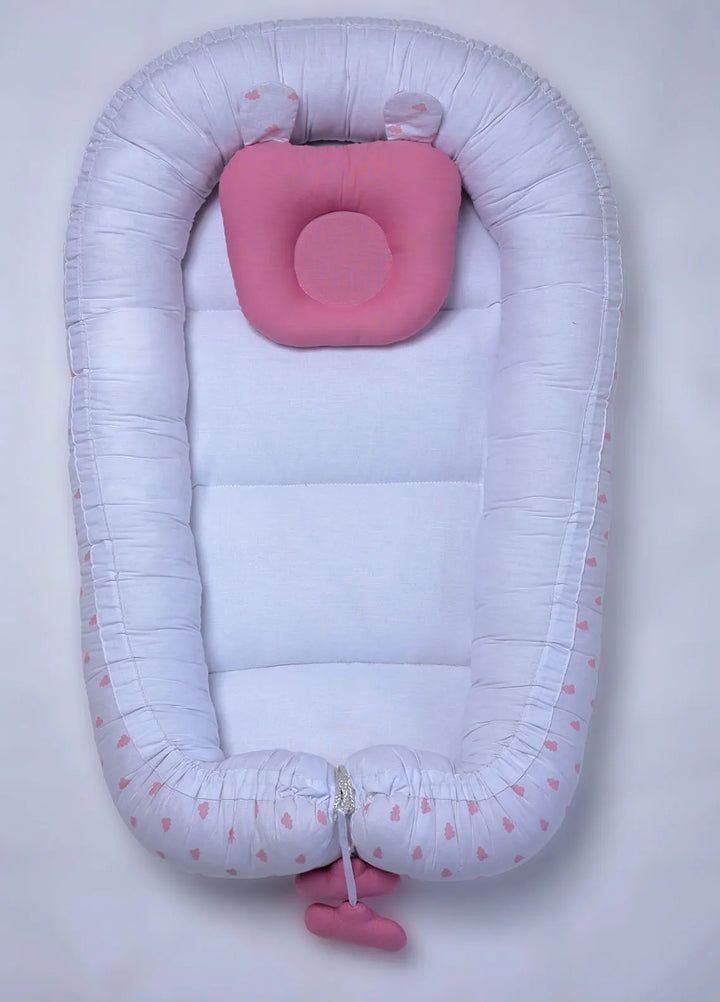 SEJ Snuggle Bed Sugar Blossom - New Born Snuggle Bed Collection