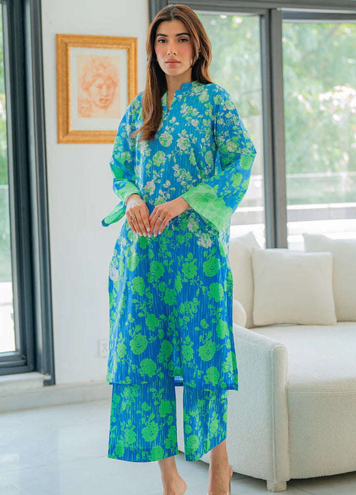 Selene by Sahar Printed Cambric Suits Unstitched 2 Piece TL-V2-S25-06 - Summer Collection