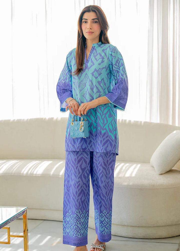 Selene by Sahar Printed Cambric Suits Unstitched 2 Piece TL-V2-S25-09 - Summer Collection