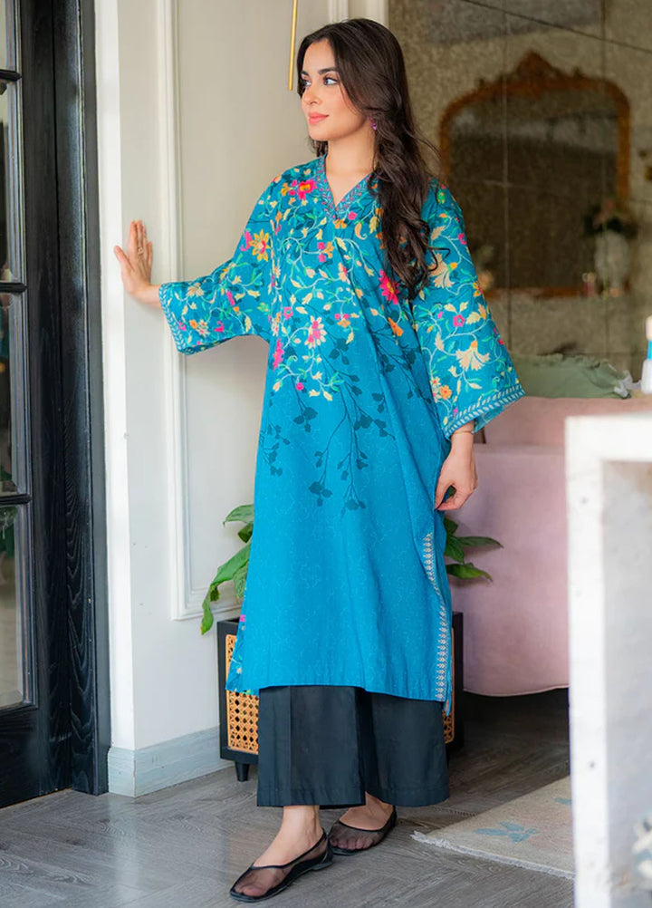 Selene by Sahar Printed Lawn Suits Unstitched 1 Piece SL-25-V1-01 - Summer Collection